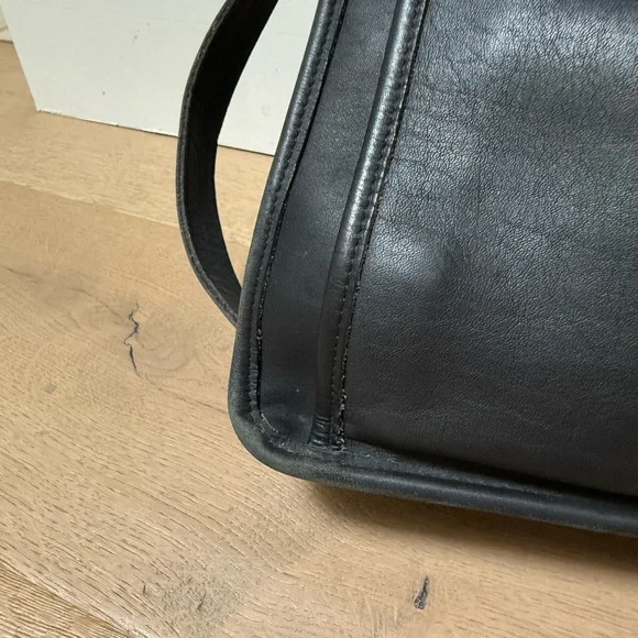 Vintage 90’s Coach 5266 authentic Beckman black leather briefcase/laptop bag - Picture 15 of 16